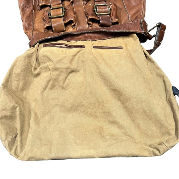 Banana Republic Ashbury Large Leather Shoulder Bag Hobo - Picture 13 of 13